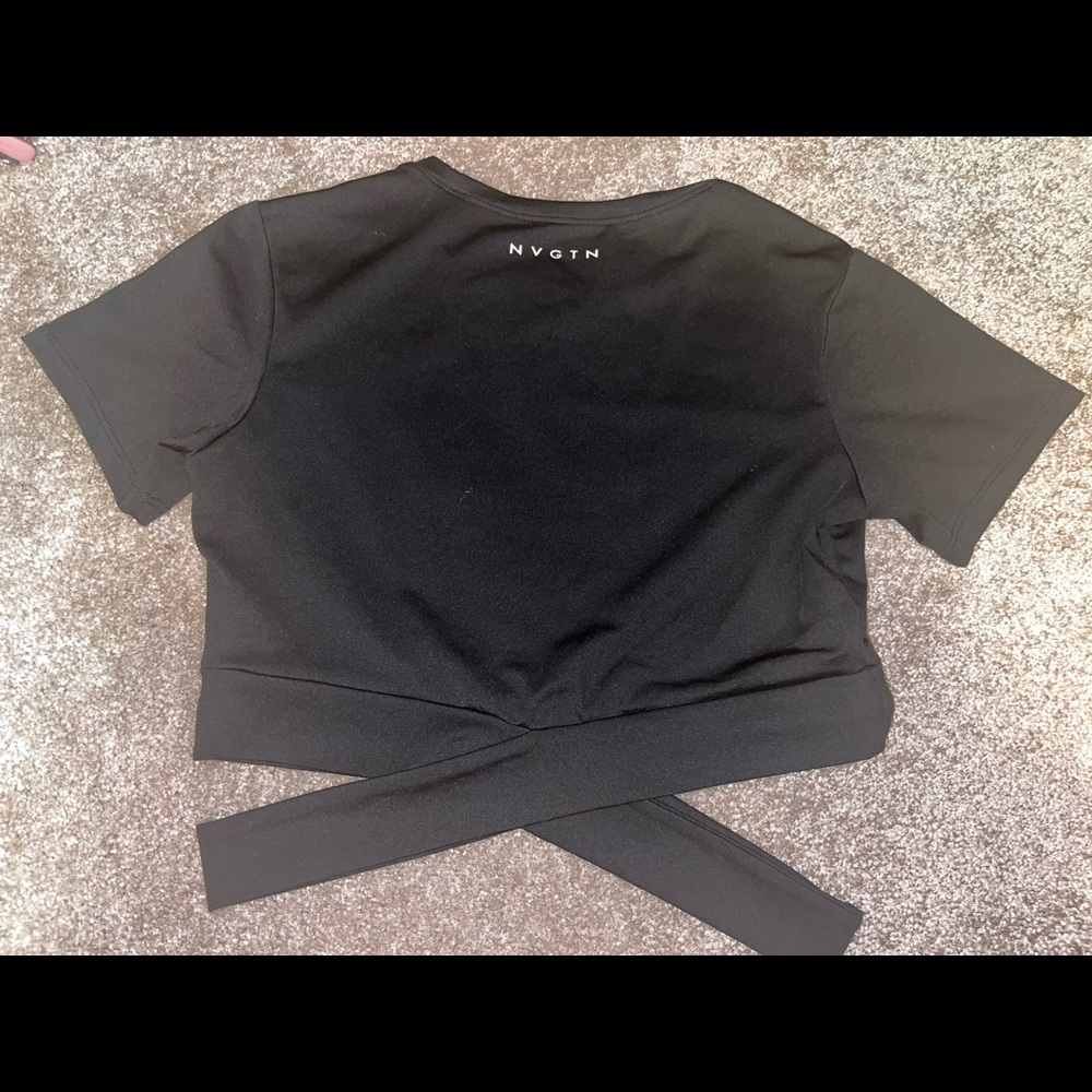 Nvgtn cross body Gym top